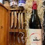 Geschenkset Steakmesser und Wein2