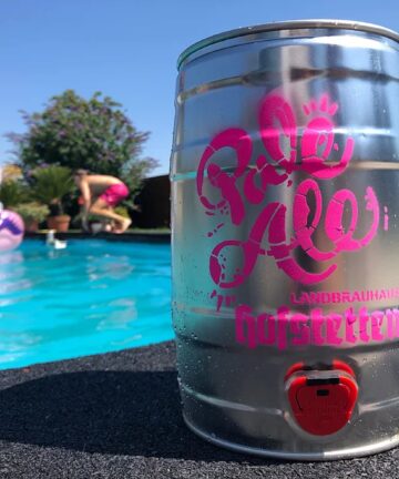 Hop in the name of Love Pale Ale Fass Dose Pink
