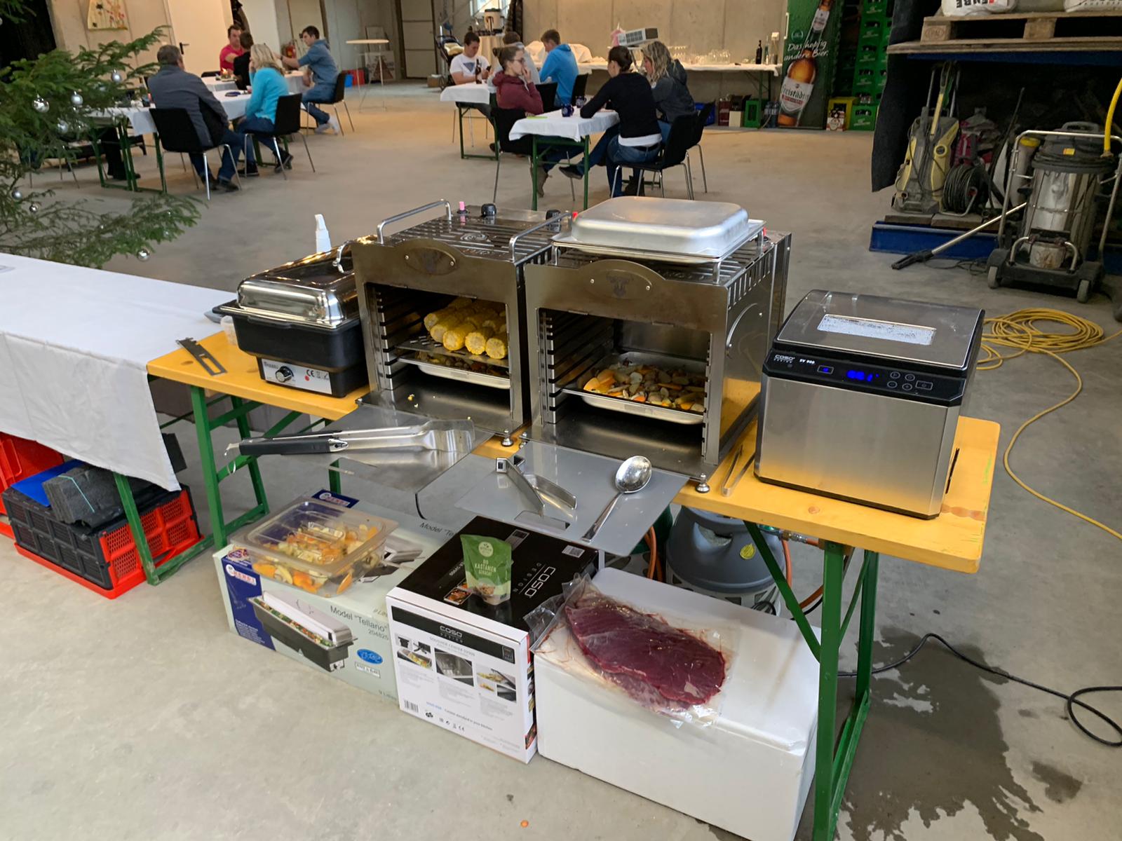 Grillcatering vor Ort beim Kunden Fleischesslust